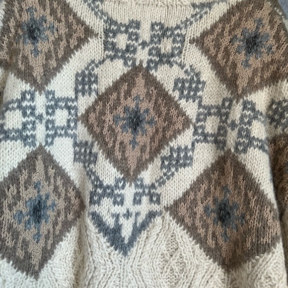 Just One Earth Sweater Mens Large Wool Blend - Picture 7 of 8